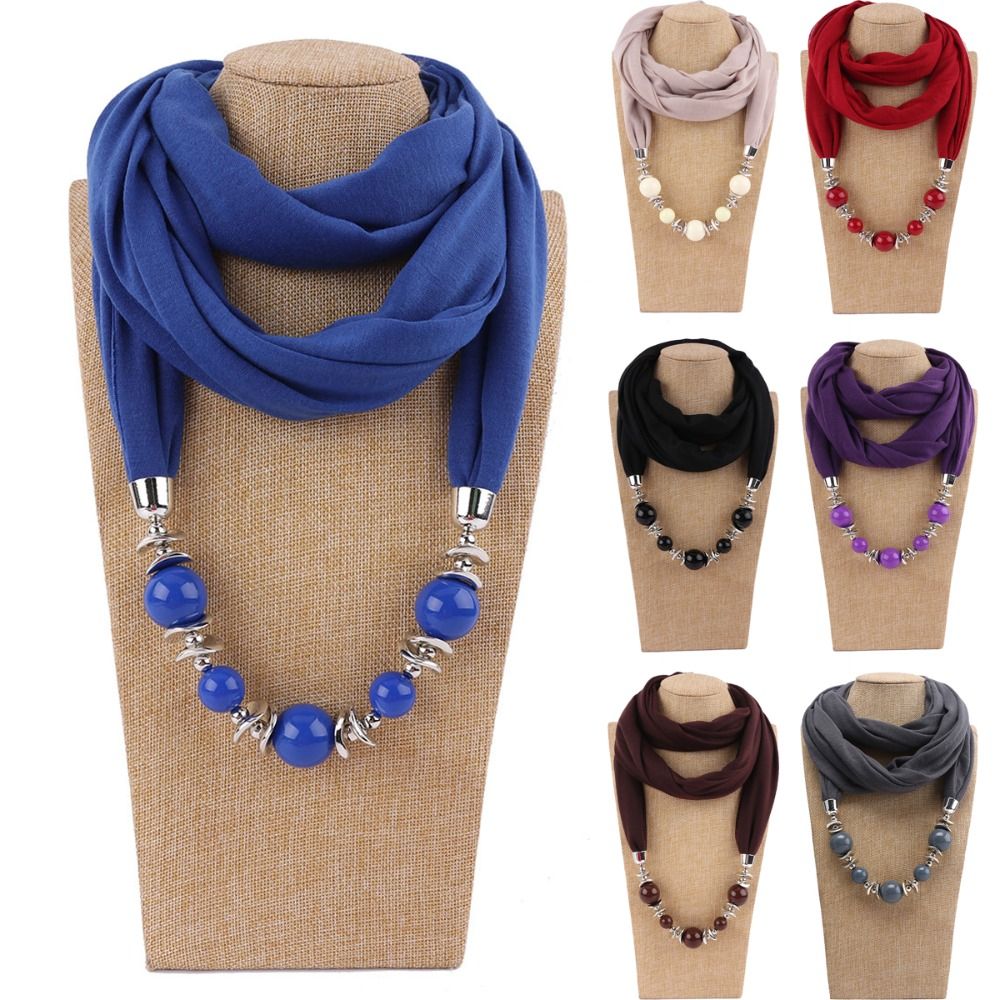 Infinity Scarf Knit - Sciarpa in Chiffon alla Moda con