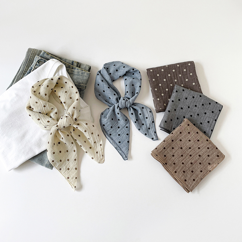 Bandana Cotton - Nuova Sciarpa Quadrata in Cotone Effetto