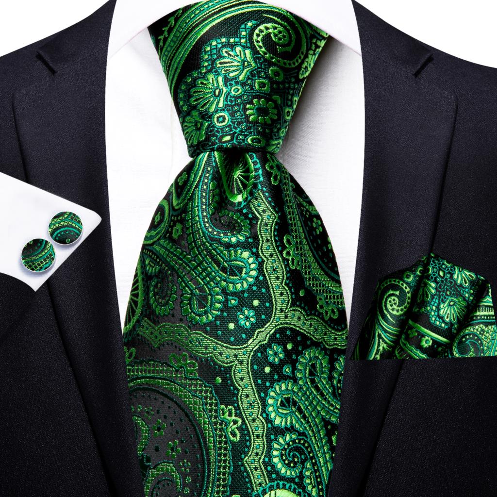 Cravatta di seta verde a righe - Silk Tie Striped recensione e prezzo