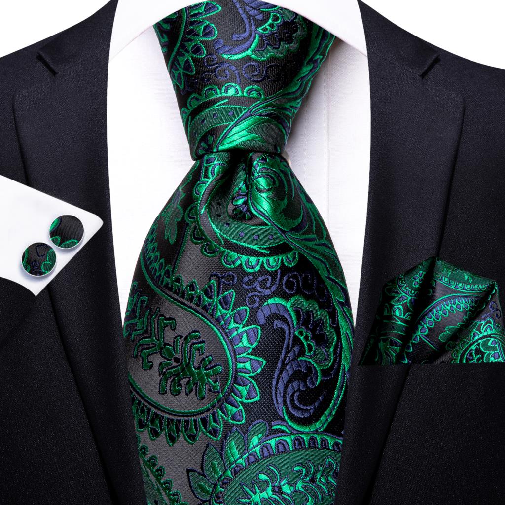 Cravatta di seta verde a righe - Silk Tie Striped recensione e prezzo