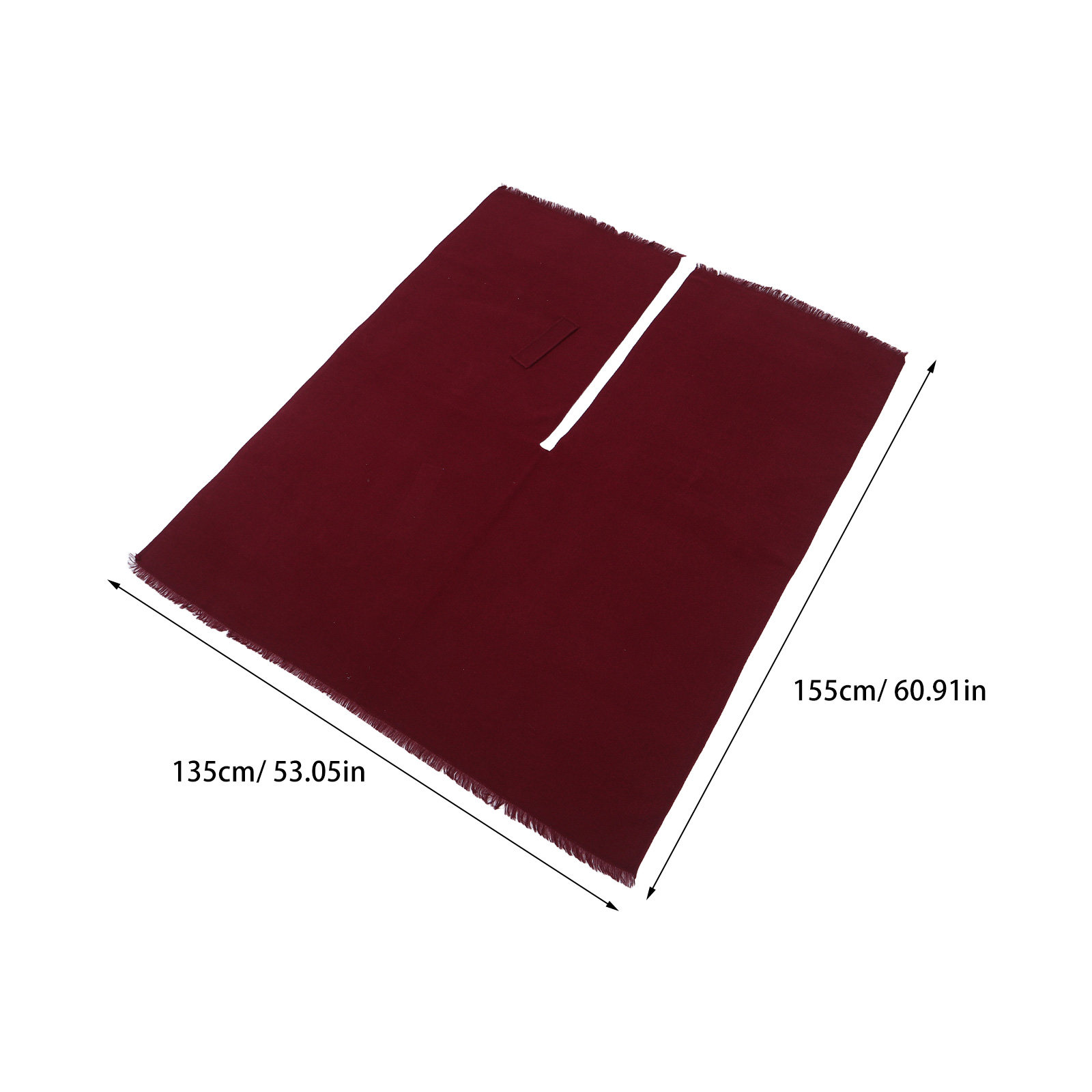 Sciarpa con frange a tinta uni - Stole Wedding Shawl recensione e prezzo
