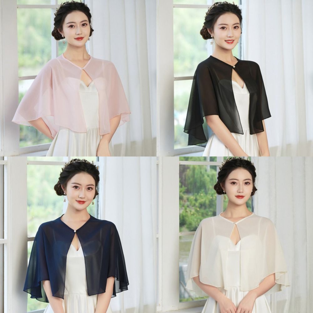 Mantella Vintage in Chiffon Tr - Stole Wedding Shawl recensione e prezzo