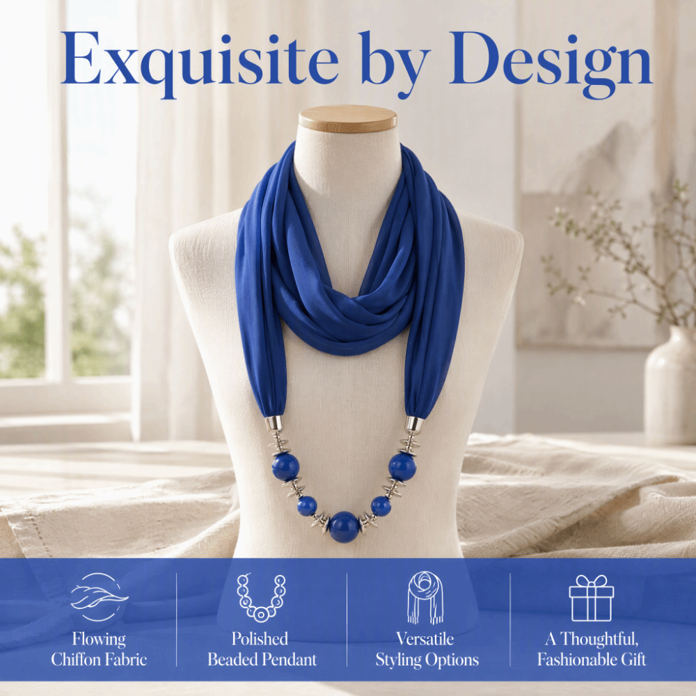 Sciarpa in Chiffon alla Moda,  - Infinity Scarf Knit recensione e prezzo